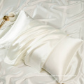 China Custom 100% Mulberry Pure Mulberry Silk Pillow cases With Hidden Zipper satin white pillowcase